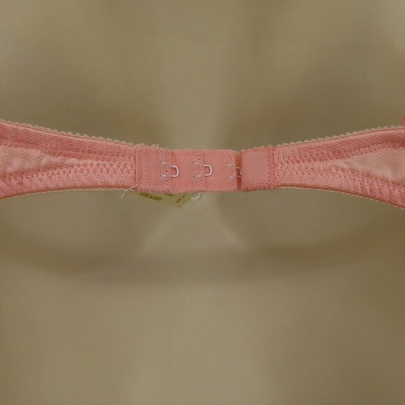 Victorias Secret Gold Label 36C 695 Pink Purple Flower Floral Underwire Bra VTG - Picture 7 of 14